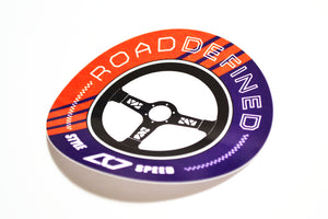 ROUND 3" RD STICKER